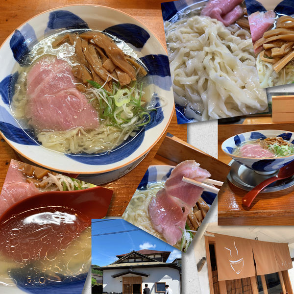 「塩らぁ麺750円＋メンマ」@さんくるげの写真