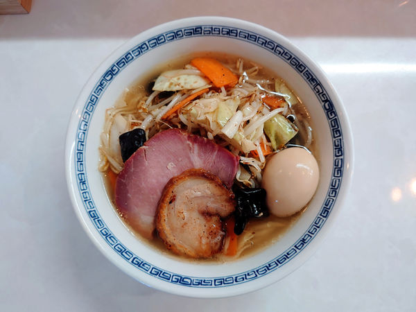 「限定 塩生姜タンメン」@中華蕎麦 一無庵の写真