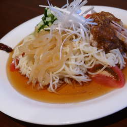 冷やし中華　ごま風味