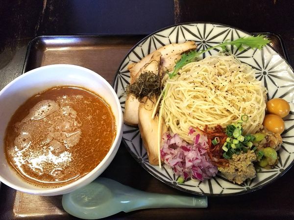 「【限定】エビとトリの塩つけメーン　1000円」@煮干結社 弘前店の写真