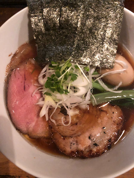 「特製中華そば」@日本橋 製麺庵 なな蓮の写真