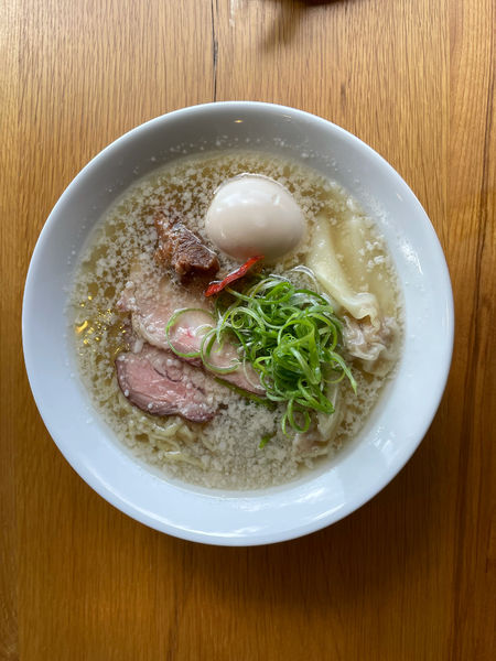 「特製塩そば　こってり」@麺 㐂色の写真