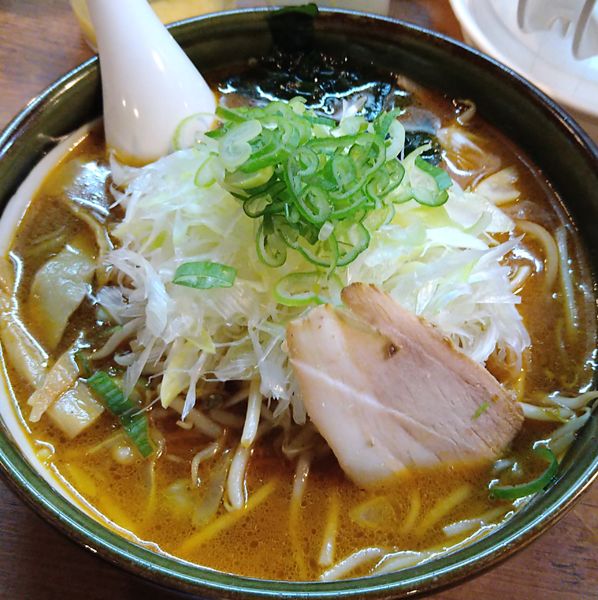 「味噌そば＋ネギ」@函館らーめん 船見坂の写真