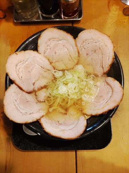 「塩チャーシューめん メンマ抜き」@屋台ラーメン 壱吉屋の写真