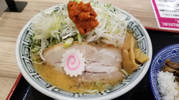 「からし味噌ねぎらーめん」@ちゃーしゅうや武蔵 イオン南松本店の写真