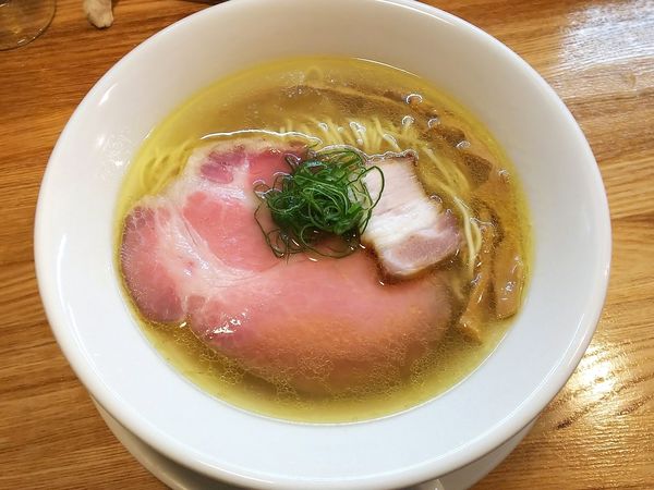 「塩soba　780円」@麺工房 やびなの写真