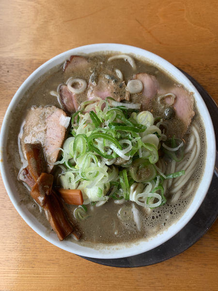 「にぼダク（限定）」@中華そば ひらこ屋の写真