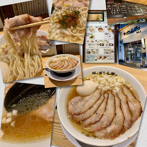 「オニバラ白850円＋味玉」@ラーメンムギュvol.1 本店の写真