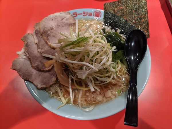 「ネギチャーシューラーメン醤油」@ラーショ マルミャーの写真