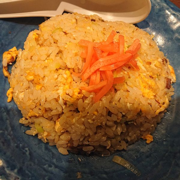 「冷やし担々麺650円、半炒飯セット270円」@松軒 中華食堂 千歳烏山店の写真