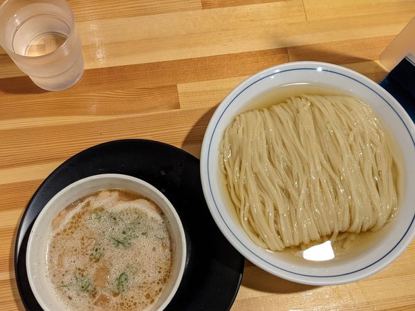 「サンマ水つけ麺」@麺や 清流の写真