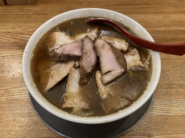 「喜多方肉そば（煮干）」@麺や 七彩 八丁堀店の写真