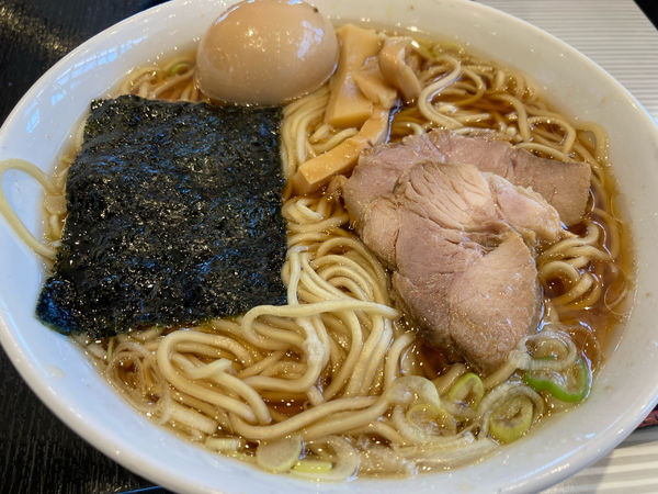 「中華そば大+煮卵」@舎鈴 イオンモール羽生店の写真