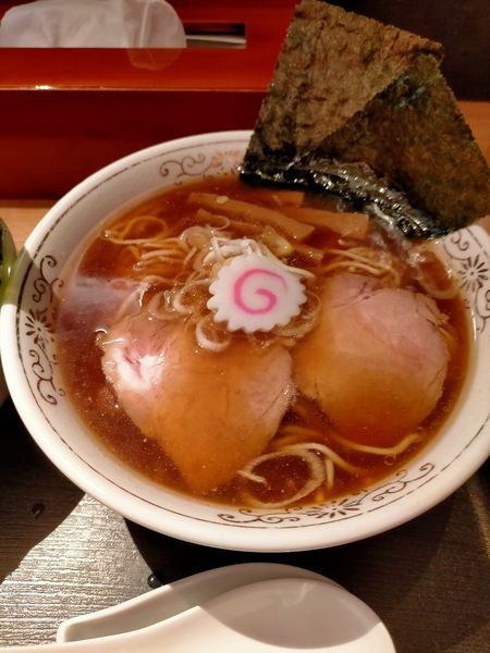 「中華そば 麺硬め」@中華そば 勝本の写真