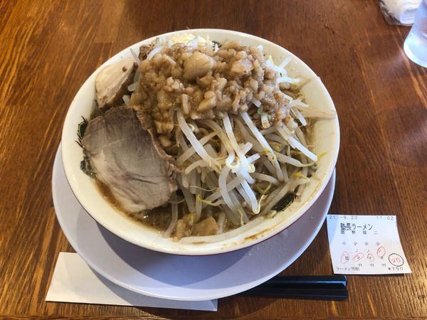 「塾長ラーメン」@ラーメン男塾！！ 貝塚小瀬店の写真