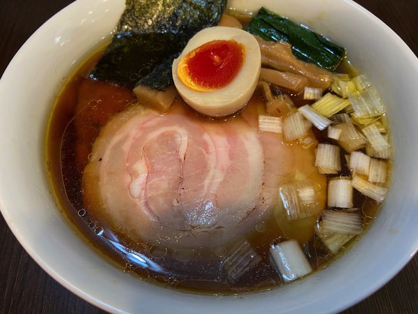 「醤油ラーメン：850円」@とものもとの写真