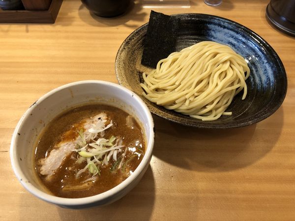 「辛つけ麺 950円」@つけ麺 大武の写真