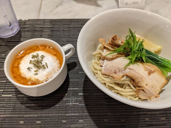 「甘海老ビスクつけ麺930円」@MENSHO SAN FRANCISCOの写真