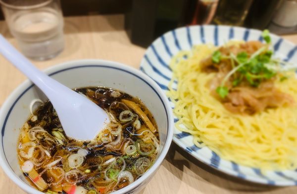 「つけ麺（￥650）」@肉厚わんたん麺と手作り焼売 ら麺亭 浅草支店の写真