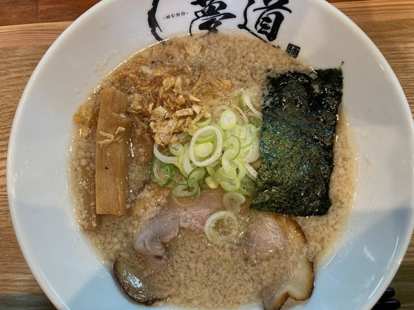 「背脂中華そば 850円」@ラーメン 夢道の写真