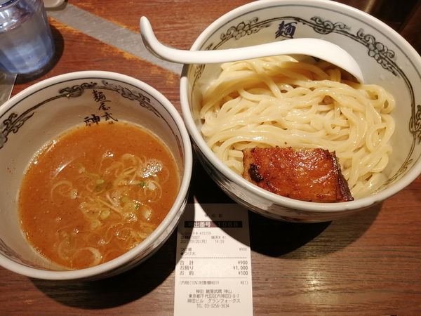 「つけ麺　　大　　900円」@麺屋武蔵 神山の写真