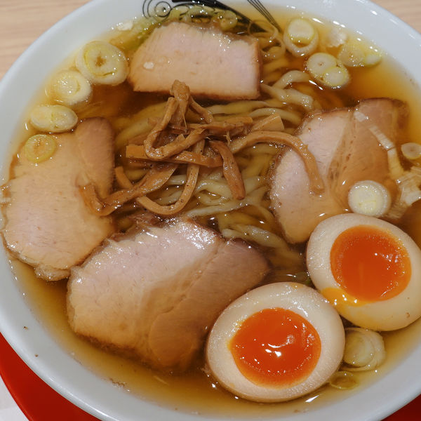 「味玉らーめん 970円」@七彩飯店の写真