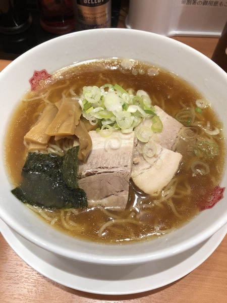「中華そば(麺大盛)」@日高屋 高島平東口北店の写真