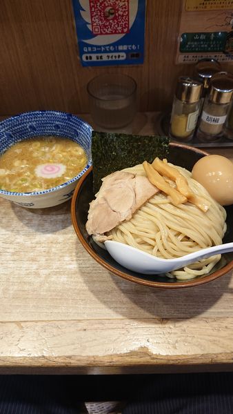 「味玉つけ麺  並」@舎鈴 エキュート赤羽店の写真