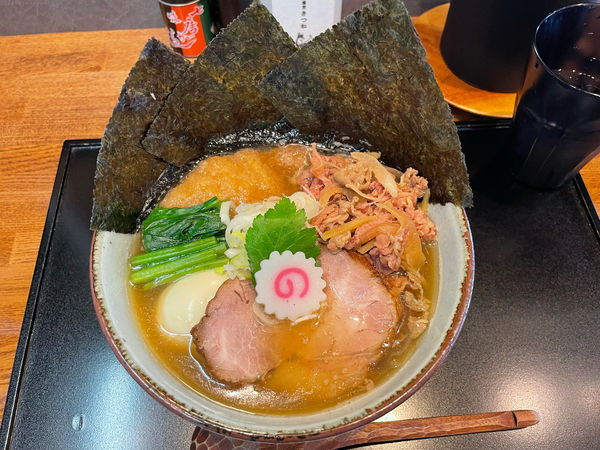 「特製中華そば」@中華蕎麦 きつねの写真