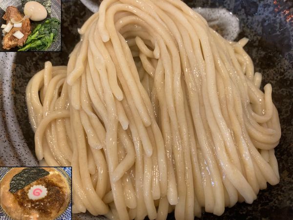 「全部のせ特製つけ麺」@つけめん 桜の如くの写真