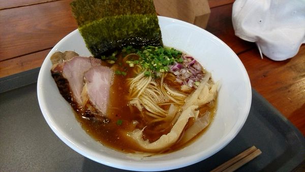 「煮干し中華SOBA 清 700円」@NEW LATITUDE CHINESE Shangri-La 〜香格里拉〜の写真