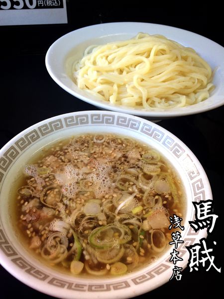 「つけ麺￥700」@中国手打拉麺 馬賊 浅草本店の写真