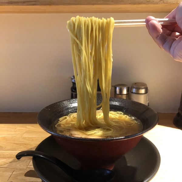 「やさしい煮干しそば（限定）」@麺肴 ひづきの写真