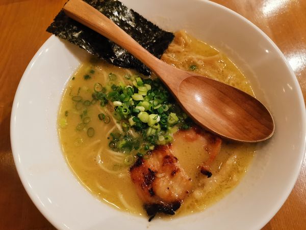 「ラーメンとろり」@鶏ポタラーメン THANK お茶の水の写真