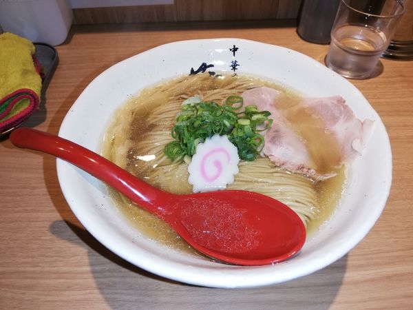 「塩そば　大盛」@中華そば 葵の写真