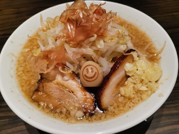 「マンモスラーメン」@泪橋 豊洲店の写真