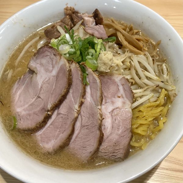 「味噌チャーシューめん＋もやし」@三ん寅の写真