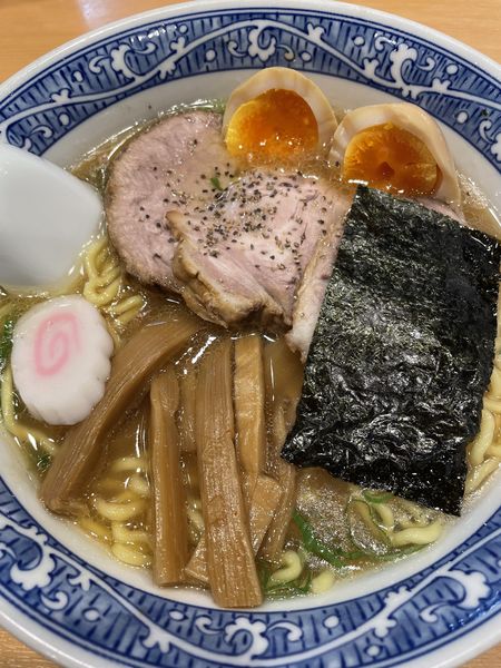 「特製中華そば」@中華そば 青葉 エキア志木店の写真