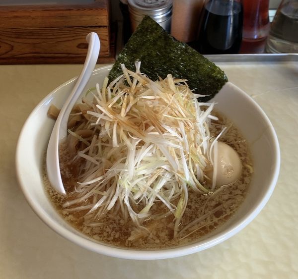「ネギらーめん あっさり」@らーめん五衛門 茂原店の写真