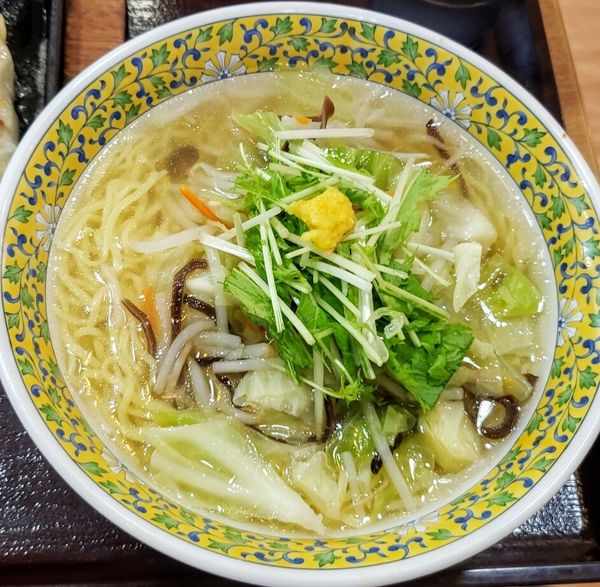 「もてぎのゆず塩らーめん ６６０円他」@道の駅もてぎ 十石屋の写真