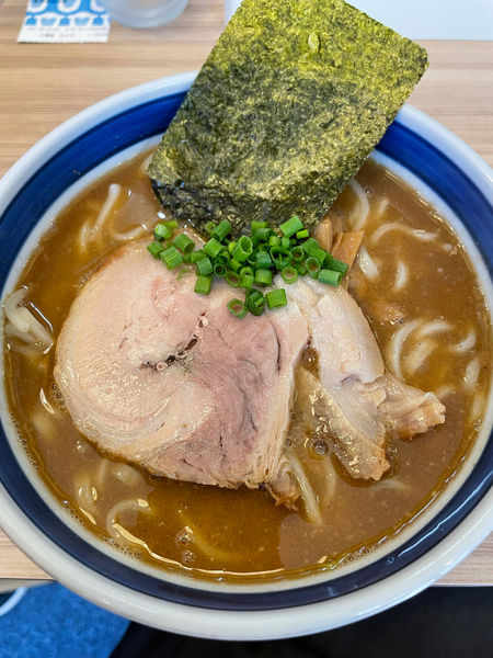 「濃厚和風中華そば　大盛」@浜屋 西新井店の写真