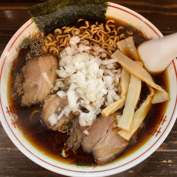 「元祖竹岡式ラーメン 880円」@竹岡式ラーメン 竹徳の写真