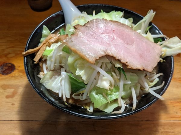 「らーめん　780円」@極太濁流ラーメン ら・けいこ 東片端店の写真