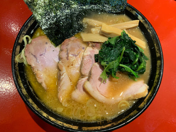 「中盛チャーシュー 極太メンマ」@厚木家の写真