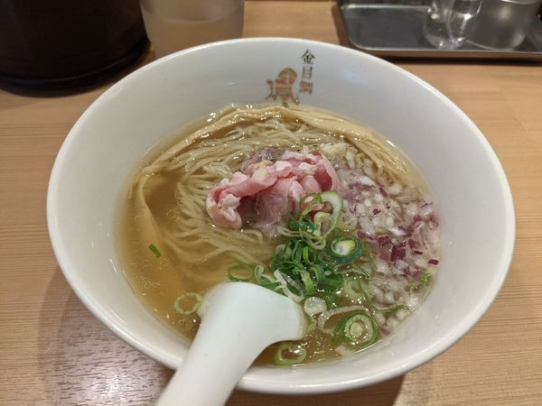 「らぁ麺800円」@らぁ麺 鳳仙花の写真
