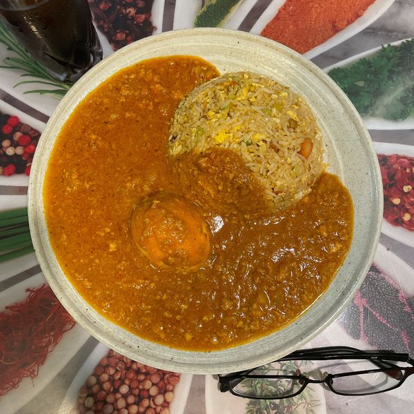 「カレーチャーハン」@インドレストラン アラジンの写真