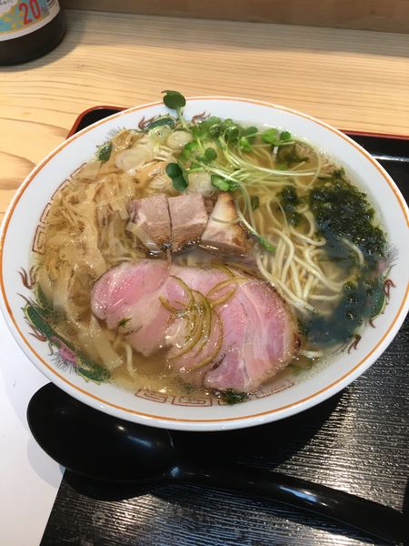 「アラ炊き支那そば(塩)  750円」@幸屋きよまる 総本店の写真