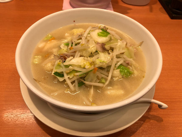 「野菜たっぷりタンメン」@日高屋 西新宿1丁目店の写真