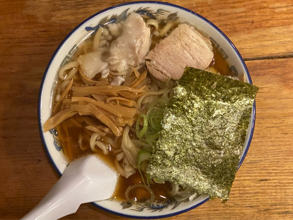 「山形煮干し中華そば（限定）」@渡なべの写真