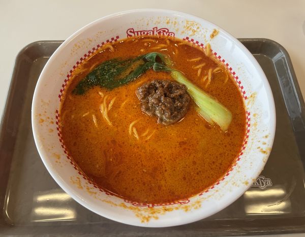 「金ごま香る坦々麺490円」@スガキヤ イオンモール各務原店の写真